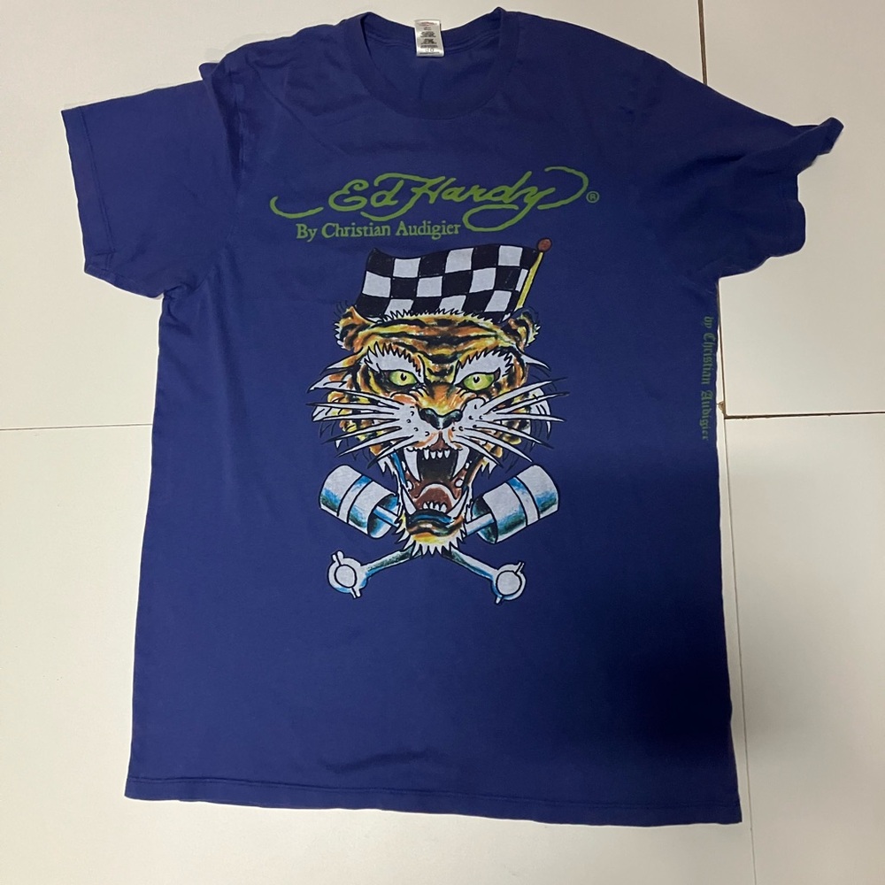 Ed Hardy Deep Blue T-Shirt